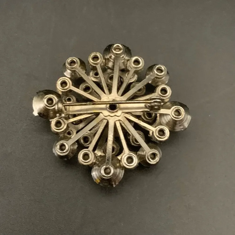 Vintage starburst rhinestone
